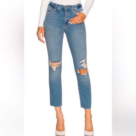 Good American Jeans 15 Good Straight leg NWOT - Picture 1 of 12